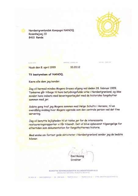 Emil Rosings mindeord 1999