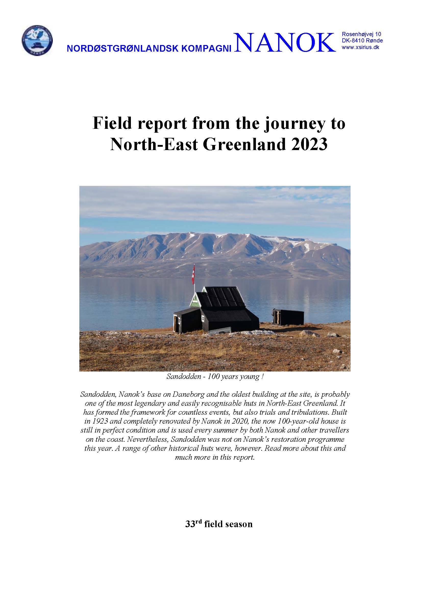 Field report 2023